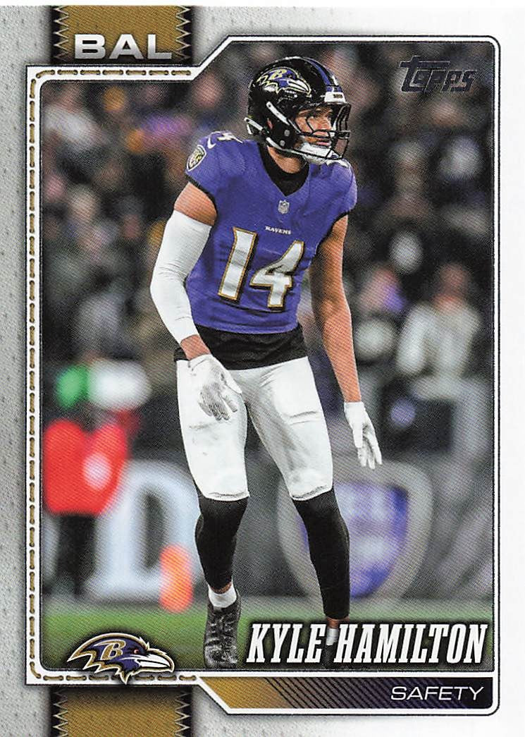 2026 Topps Flagship Football Kyle Hamilton #19