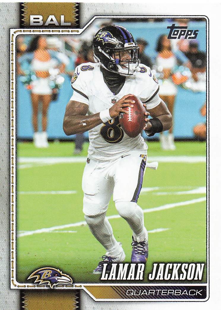 2026 Topps Flagship Football Lamar Jackson #13
