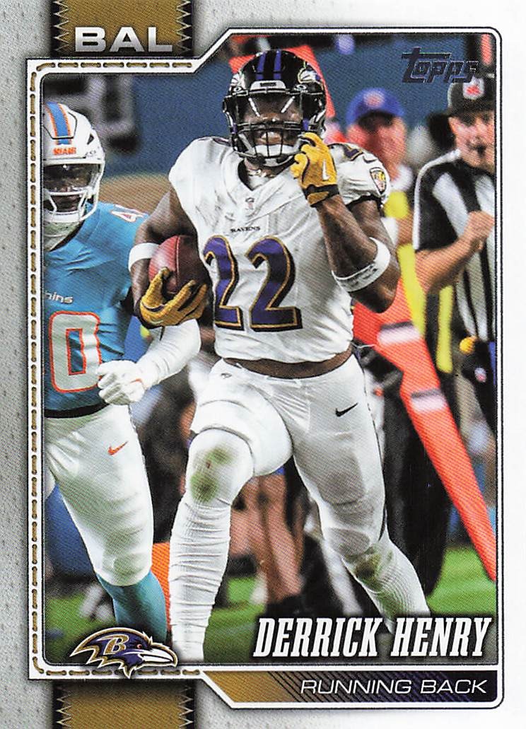 2026 Topps Flagship Football Derrick Henry #16