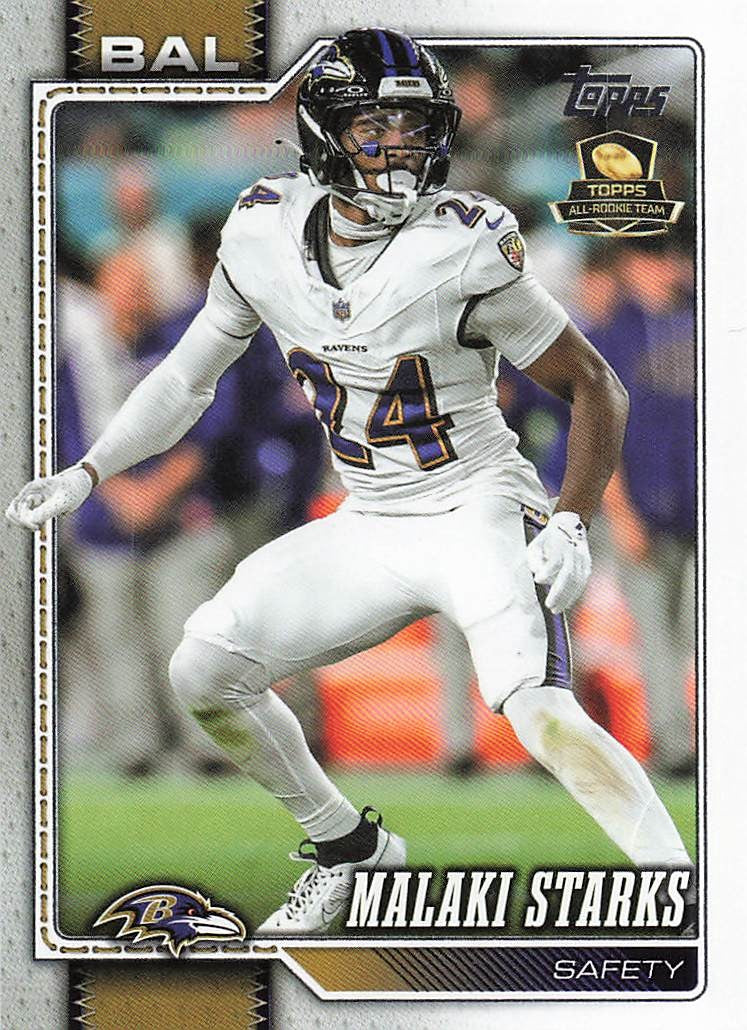 2026 Topps Flagship Football Malaki Starks #207