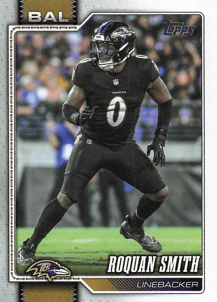 2026 Topps Flagship Football Roquan Smith #17
