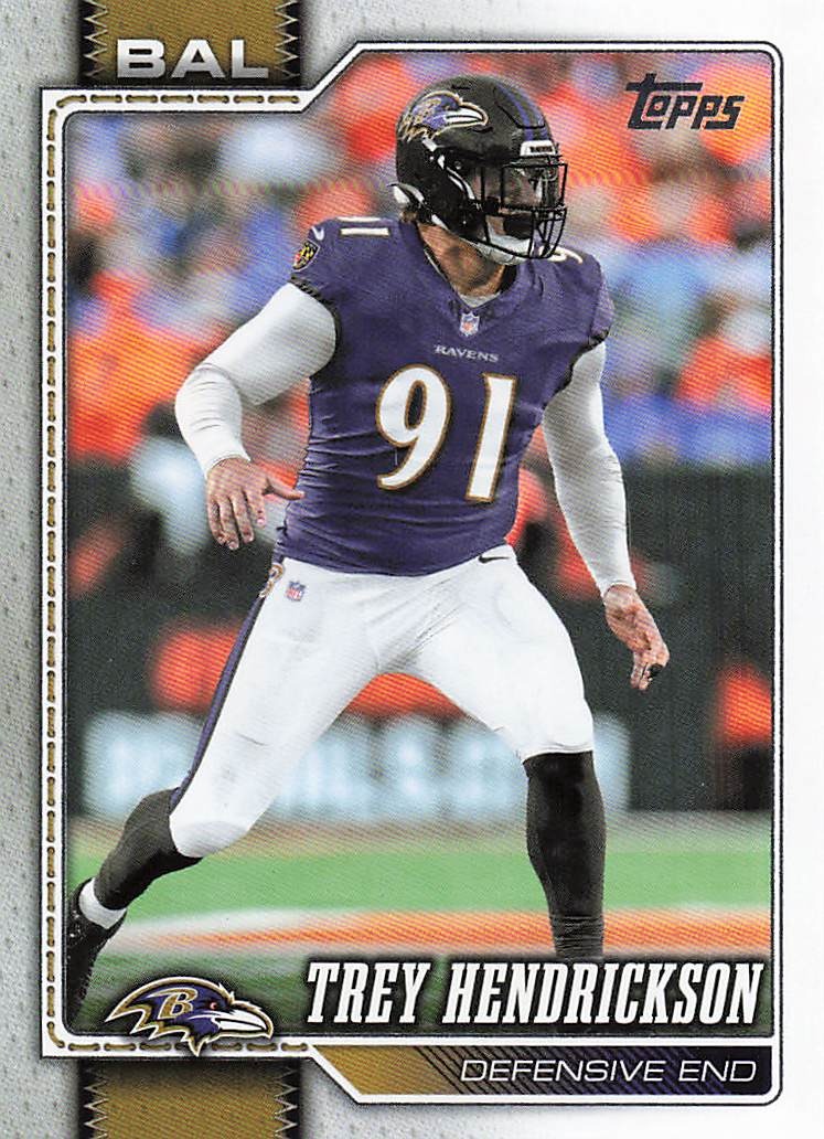 2026 Topps Flagship Football Trey Hendrickson #39