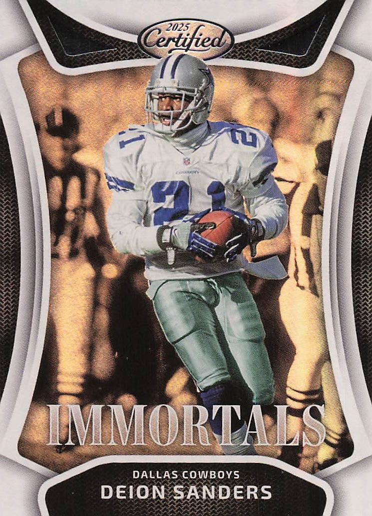 2025 Panini Certified Football Immortals Deion Sanders #IM-DSS