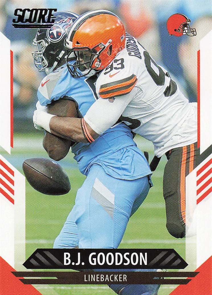 2021 Score Football B.J. Goodson #111