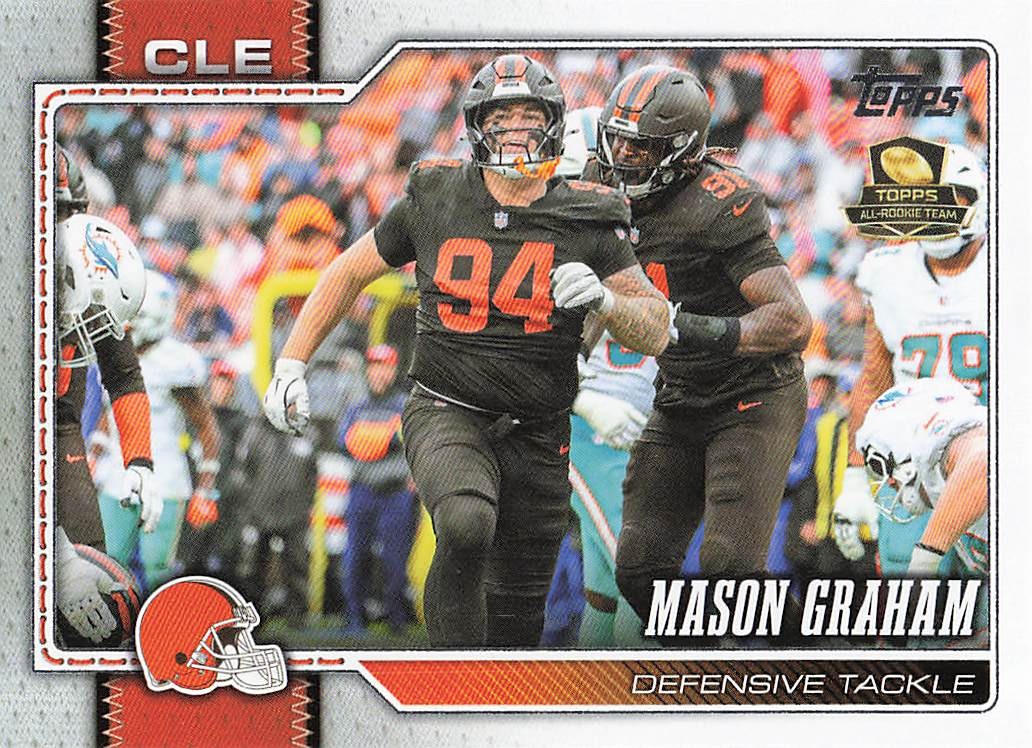 2026 Topps Flagship Football Mason Graham #50