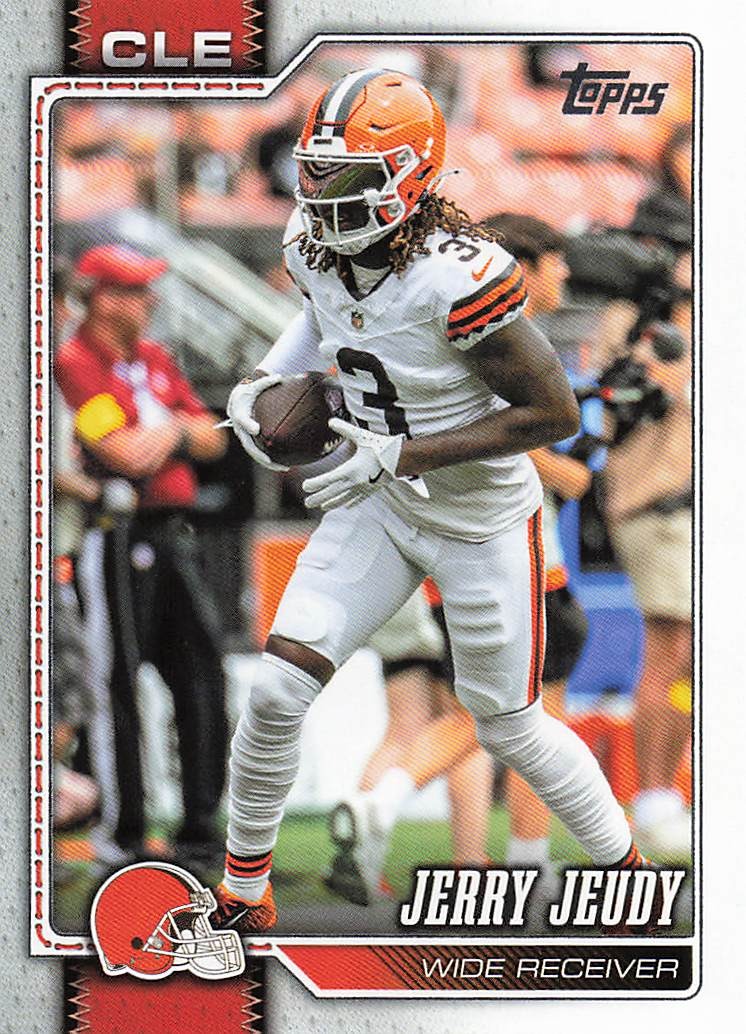 2026 Topps Flagship Football Jerry Jeudy #48
