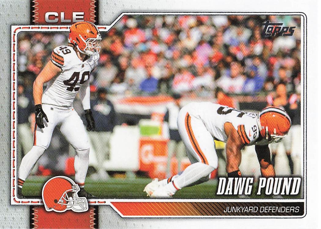2026 Topps Flagship Football Dawg Pound #295
