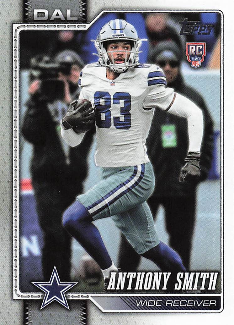 2026 Topps Flagship Football Anthony Smith #396 RC