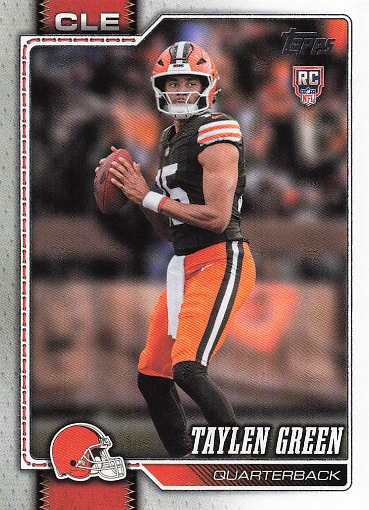2026 Topps Flagship Football Taylen Green #308 RC