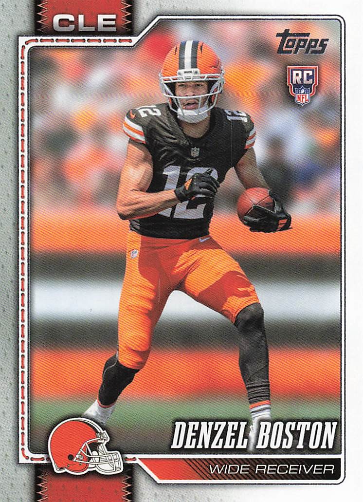 2026 Topps Flagship Football Denzel Boston #322 RC