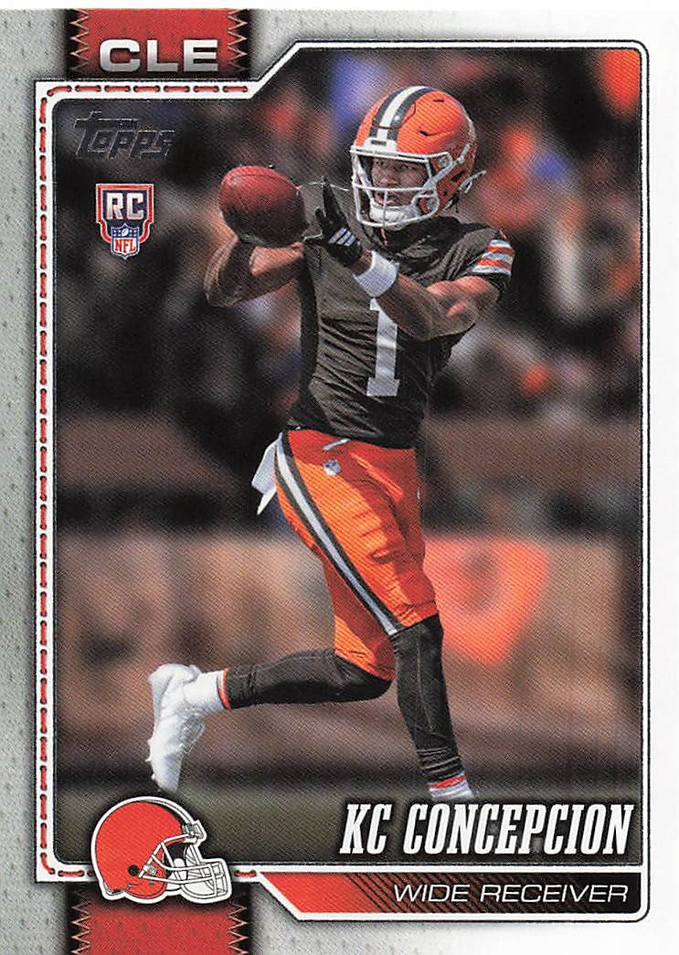 2026 Topps Flagship Football KC Concepcion #323 RC