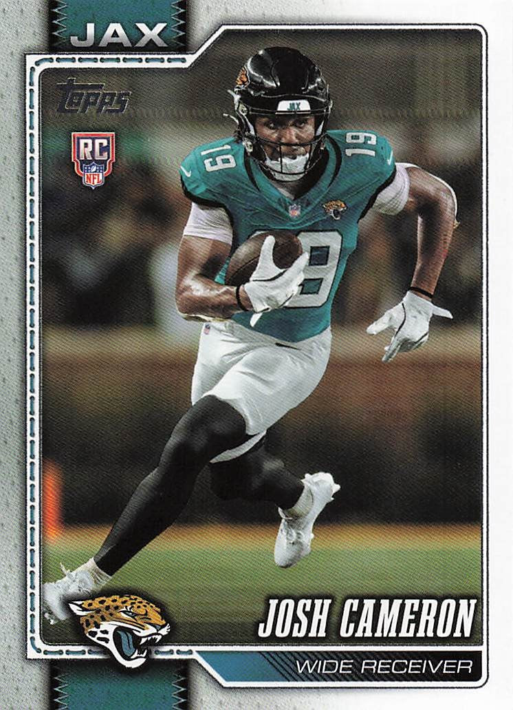 2026 Topps Flagship Football Josh Cameron #387 RC