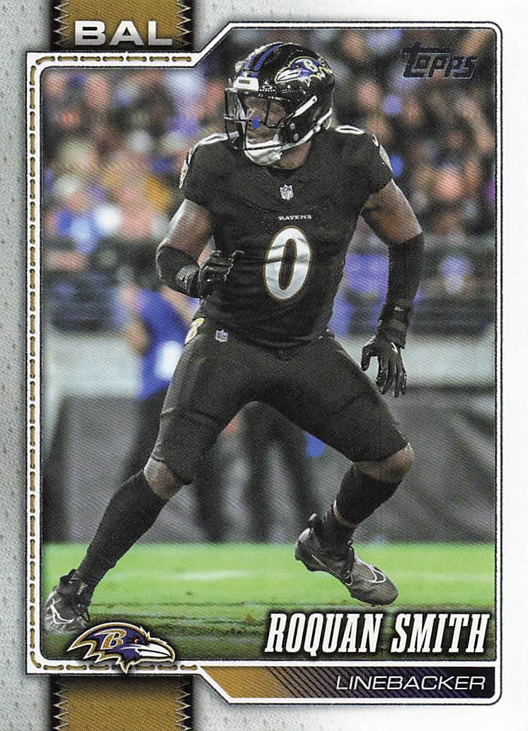 2026 Topps Flagship Football Roquan Smith #17
