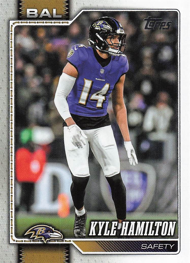 2026 Topps Flagship Football Kyle Hamilton #19