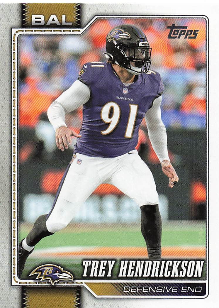 2026 Topps Flagship Football Trey Hendrickson #39