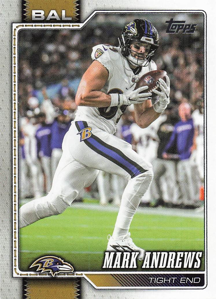 2026 Topps Flagship Football Mark Andrews #15