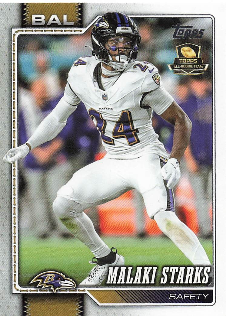 2026 Topps Flagship Football Malaki Starks #207