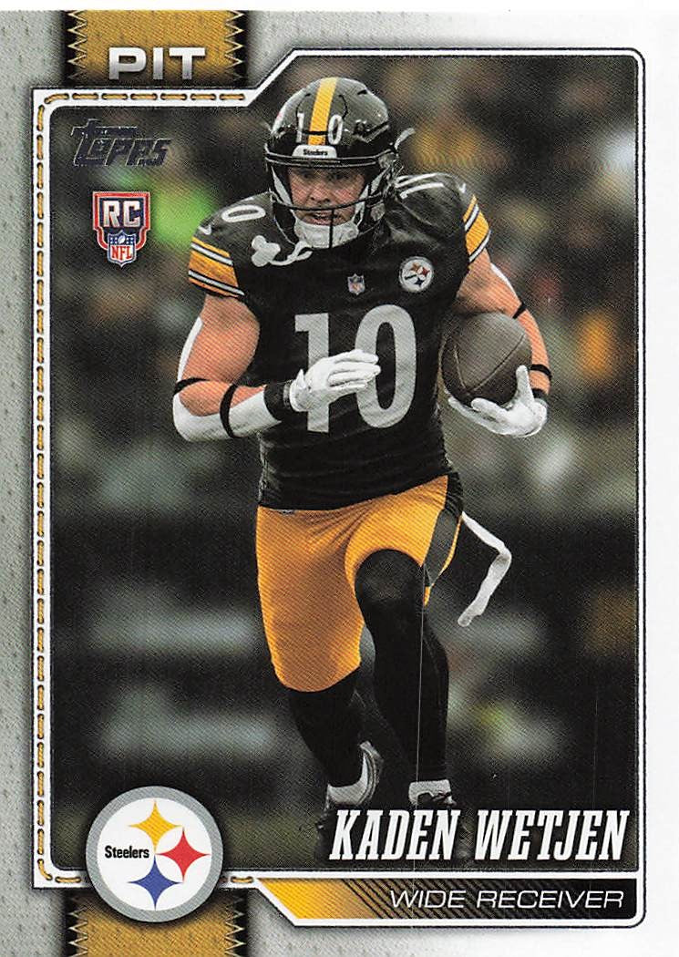 2026 Topps Flagship Football Kaden Wetjen #370 RC