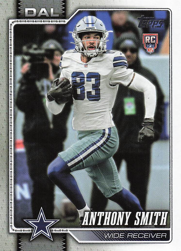 2026 Topps Flagship Football Anthony Smith #396 RC