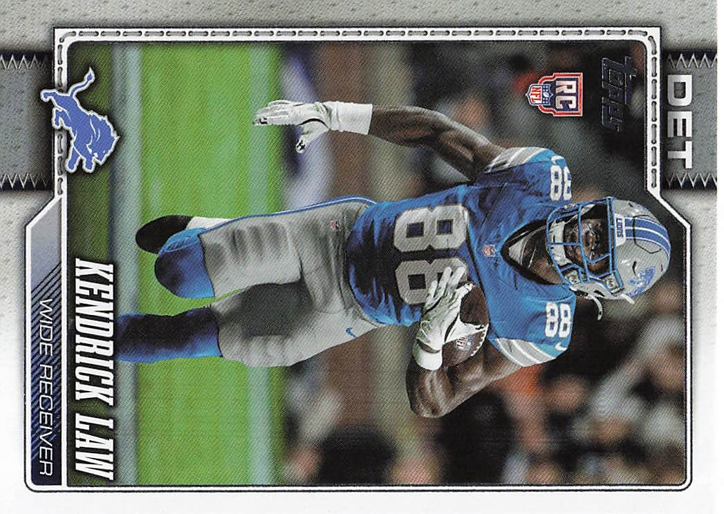 2026 Topps Flagship Football Kendrick Law #374 RC