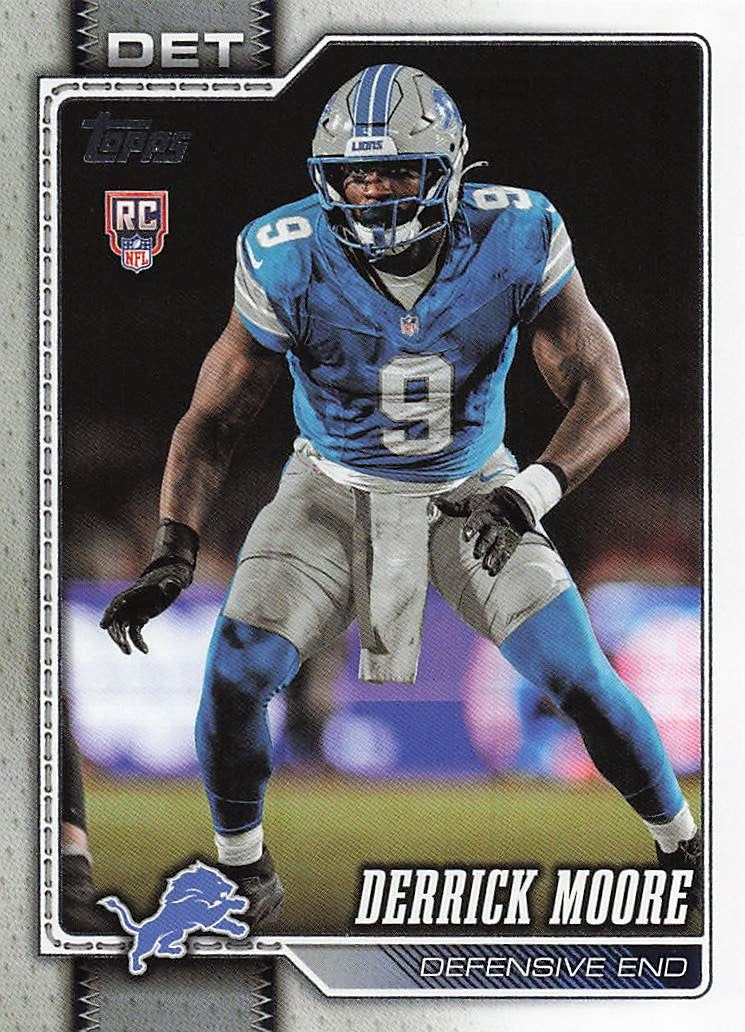 2026 Topps Flagship Football Derrick Moore #317 RC
