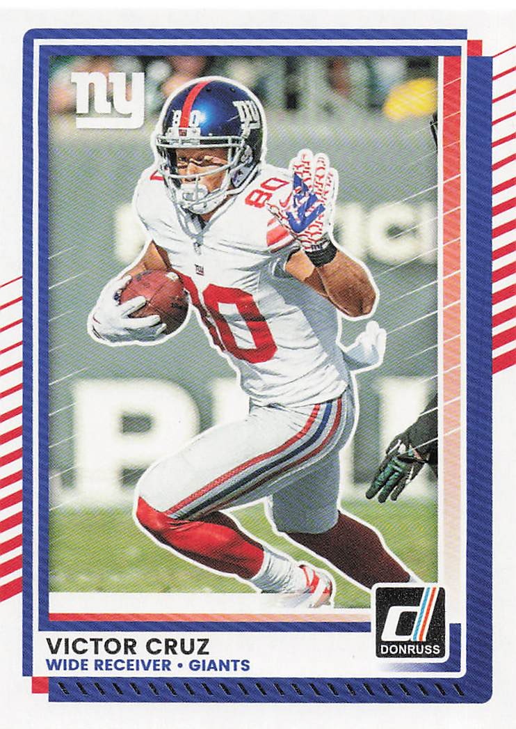 2025 Donruss Football Victor Cruz #223