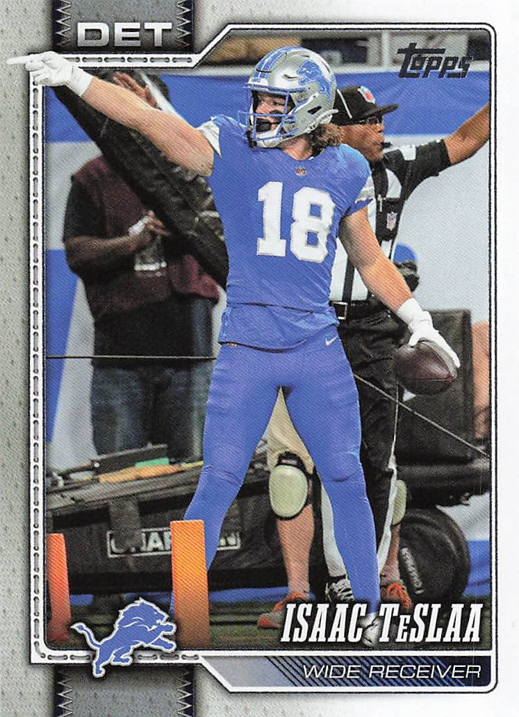 2026 Topps Flagship Football Isaac TeSlaa #64