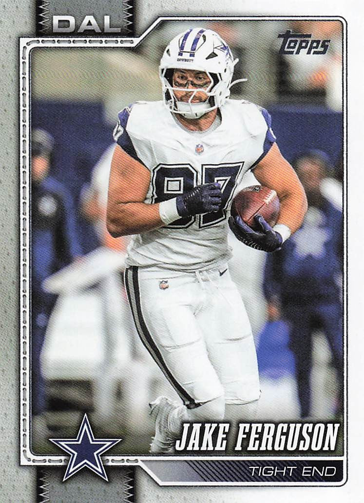 2026 Topps Flagship Football Jake Ferguson #55