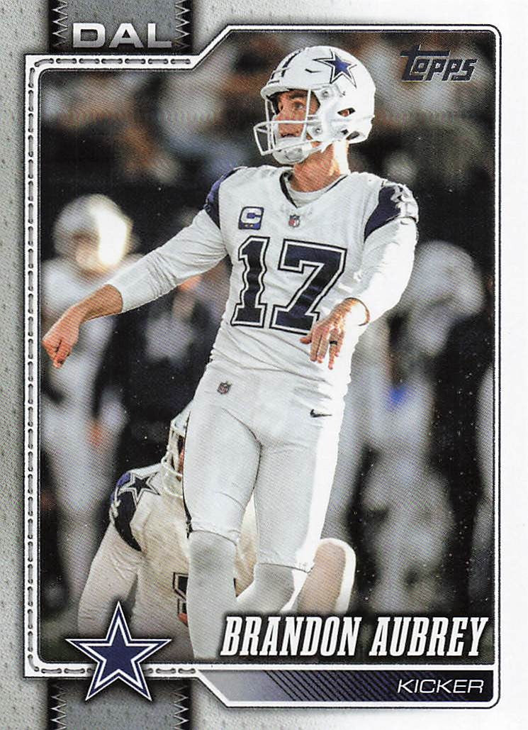 2026 Topps Flagship Football Brandon Aubrey #52