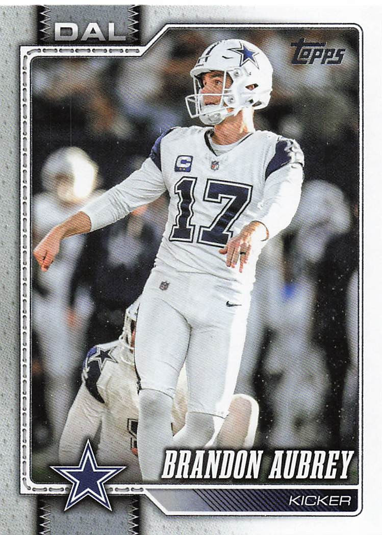 2026 Topps Flagship Football Brandon Aubrey #52