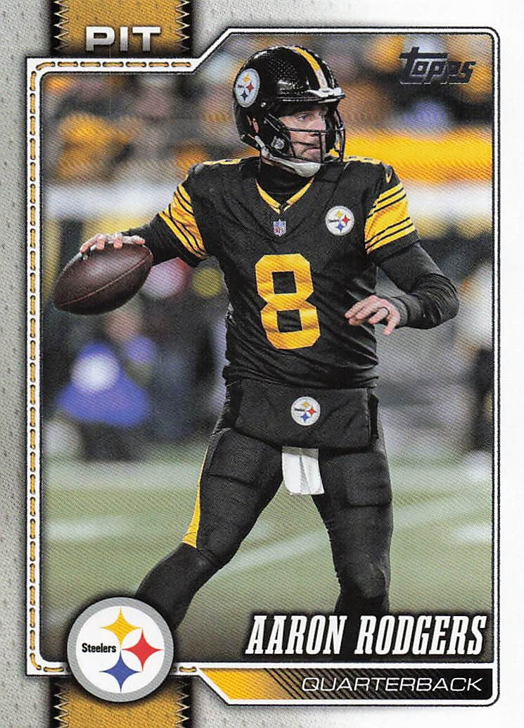 2026 Topps Flagship Football Aaron Rodgers #173