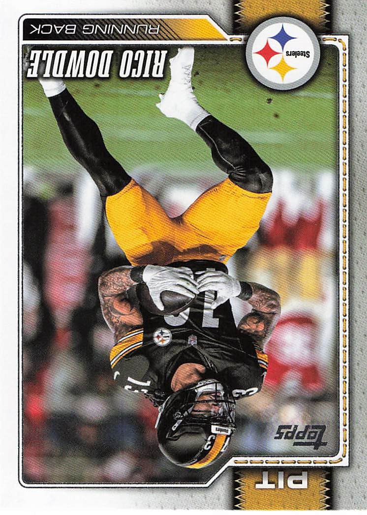 2026 Topps Flagship Football Rico Dowdle #30
