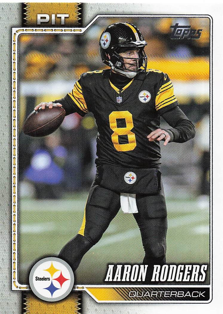 2026 Topps Flagship Football Aaron Rodgers #173