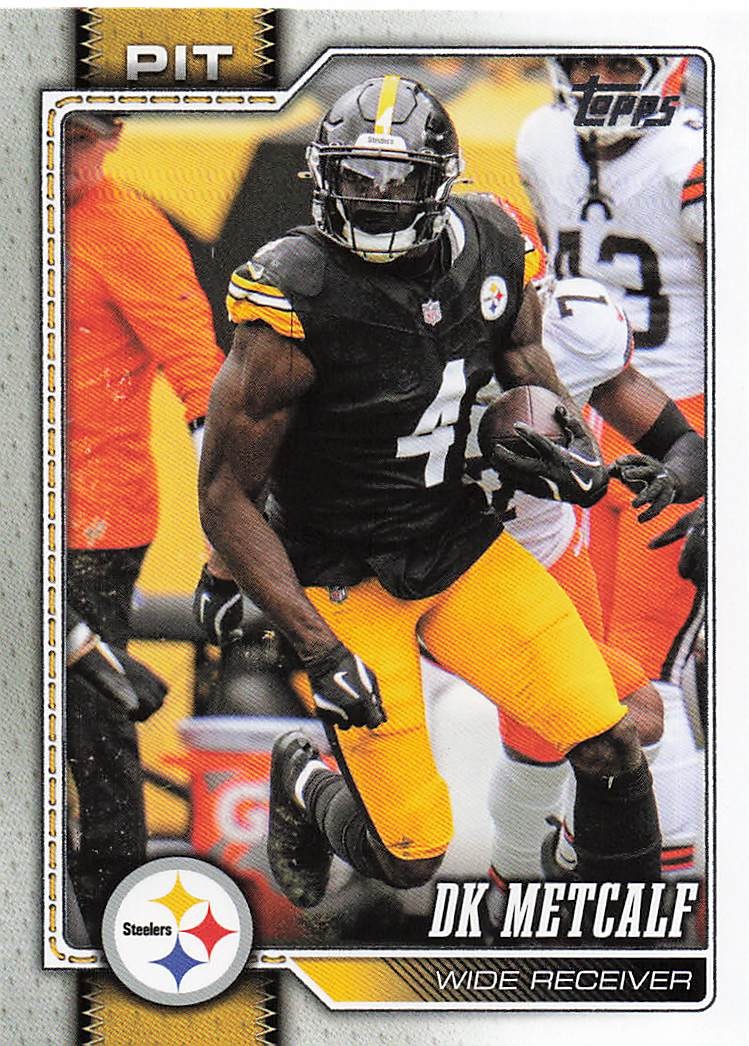 2026 Topps Flagship Football DK Metcalf #175