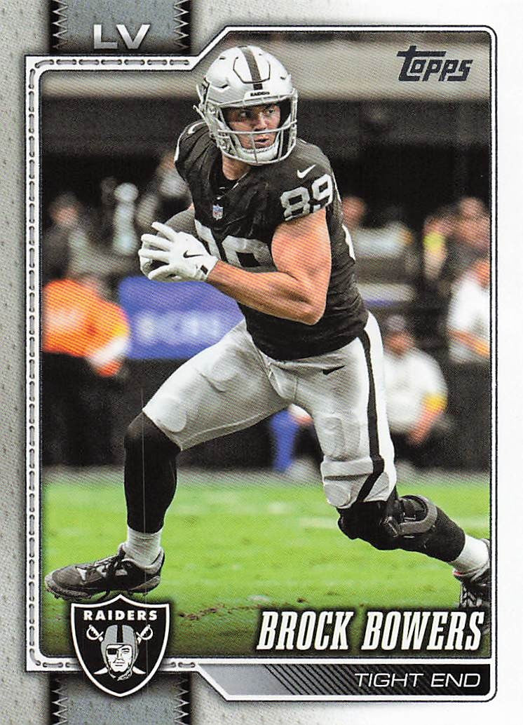 2026 Topps Flagship Football Brock Bowers #119