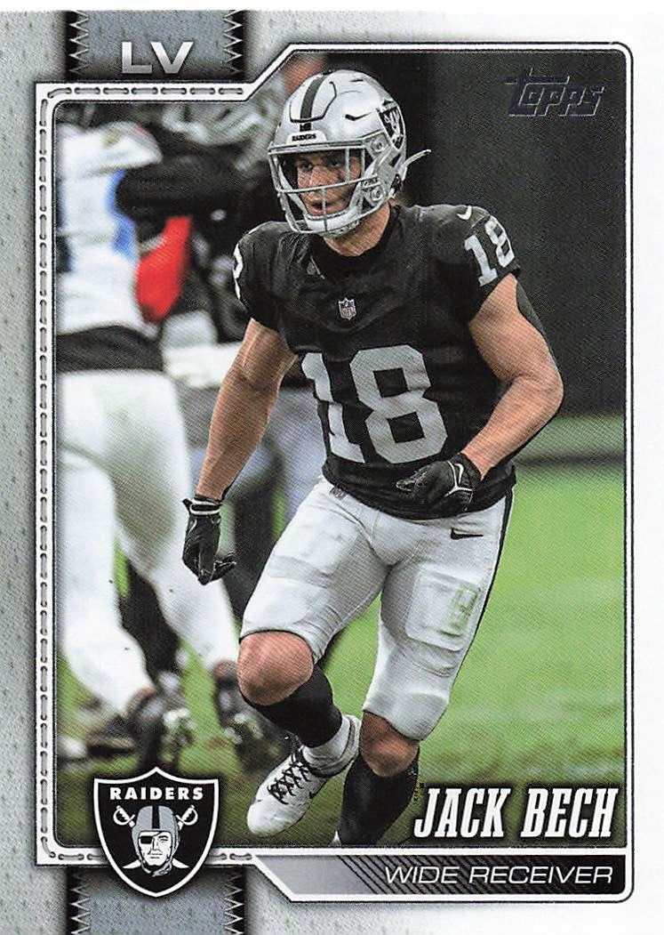 2026 Topps Flagship Football Jack Bech #120