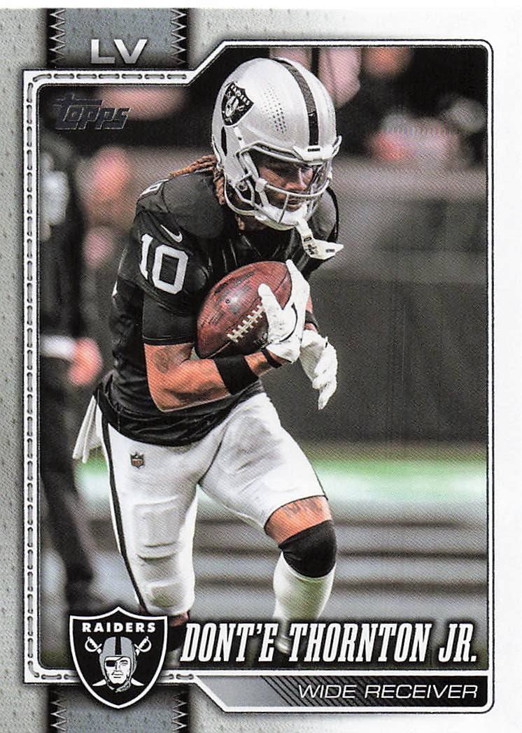 2026 Topps Flagship Football Dont'e Thornton Jr. #118