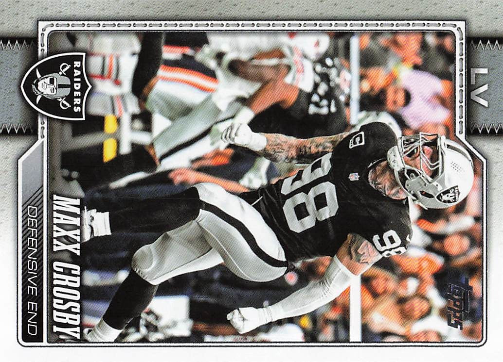 2026 Topps Flagship Football Maxx Crosby #122