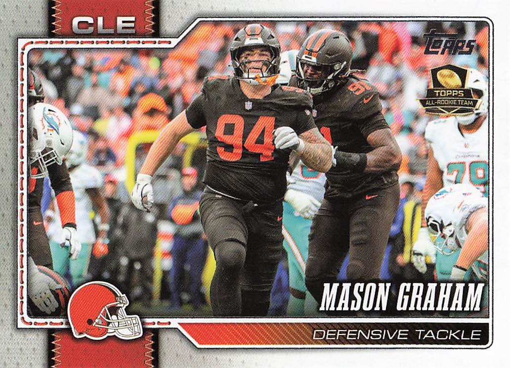 2026 Topps Flagship Football Mason Graham #50