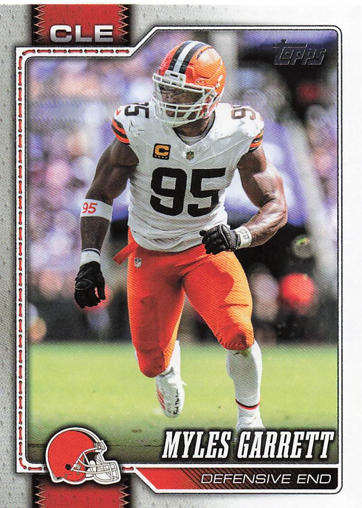 2026 Topps Flagship Football Myles Garrett #49