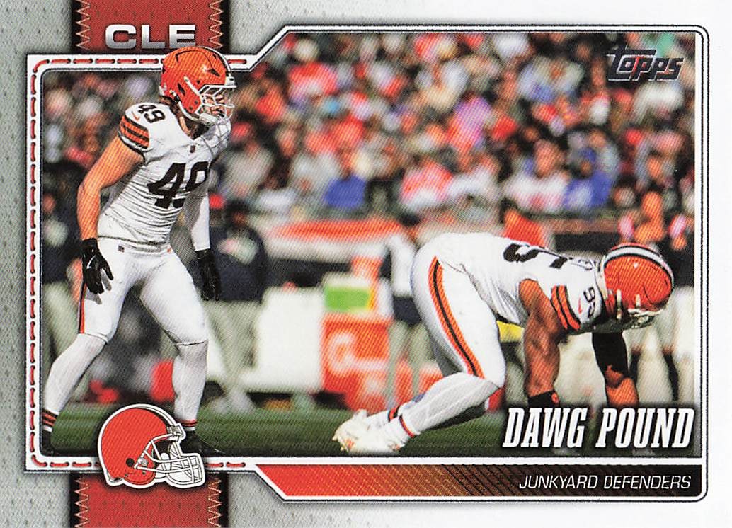 2026 Topps Flagship Football Dawg Pound #295