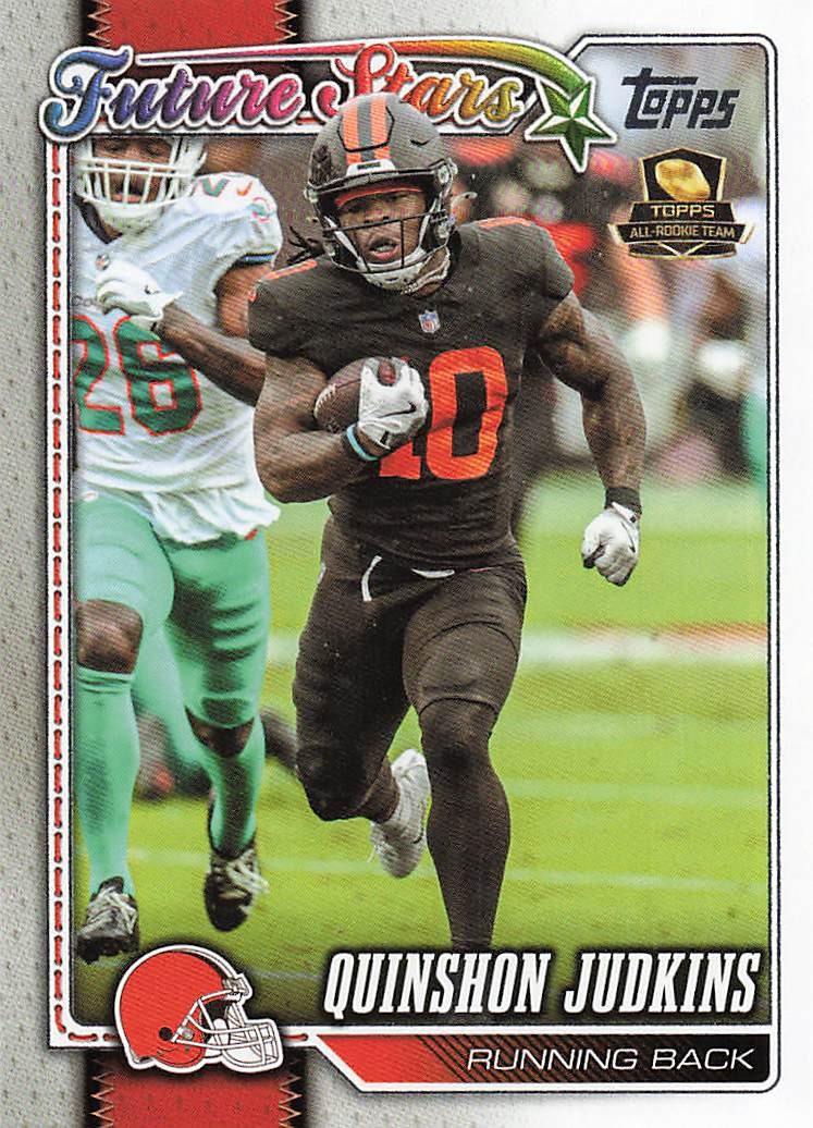 2026 Topps Flagship Football Quinshon Judkins #267
