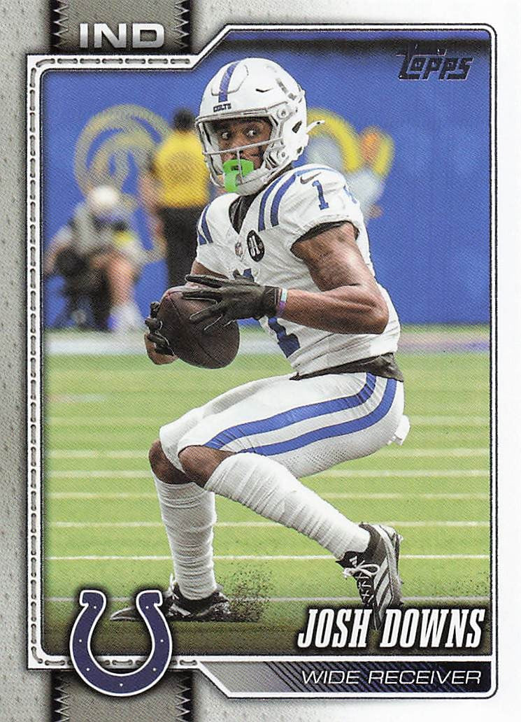 2026 Topps Flagship Football Josh Downs #88