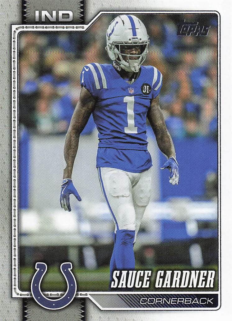 2026 Topps Flagship Football Sauce Gardner #161