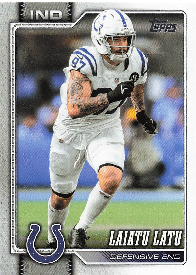 2026 Topps Flagship Football Laiatu Latu #228