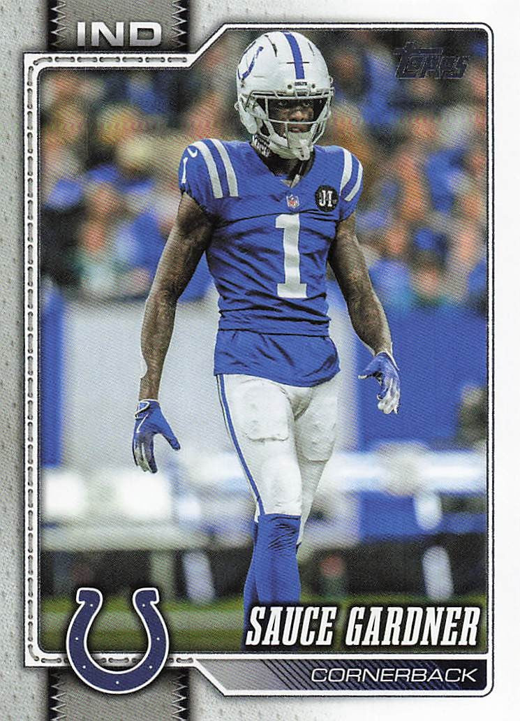 2026 Topps Flagship Football Sauce Gardner #161