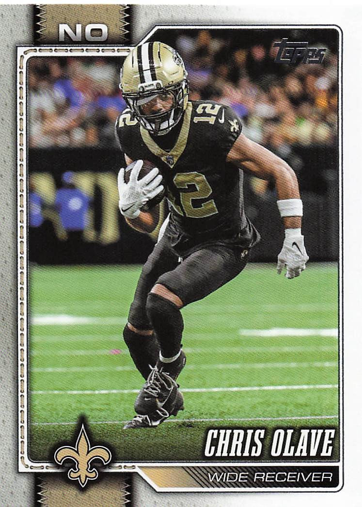 2026 Topps Flagship Football Chris Olave #147