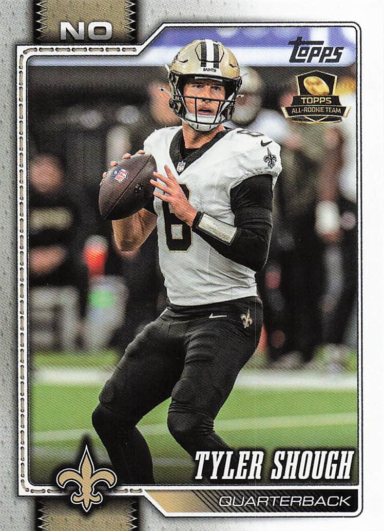 2026 Topps Flagship Football Tyler Shough #145