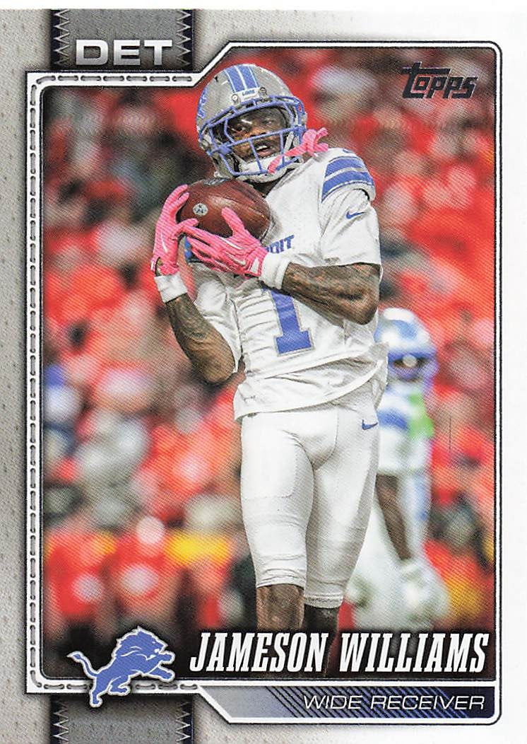2026 Topps Flagship Football Jameson Williams #67