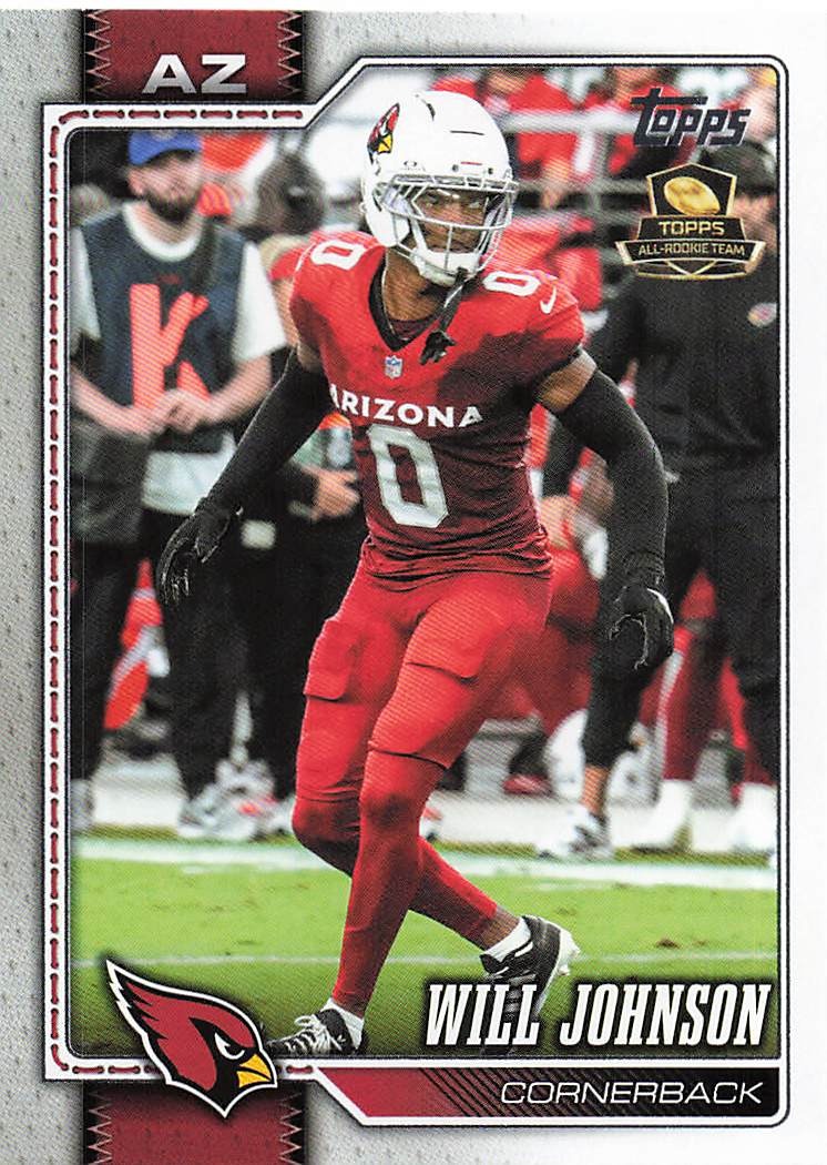 2026 Topps Flagship Football Will Johnson #6